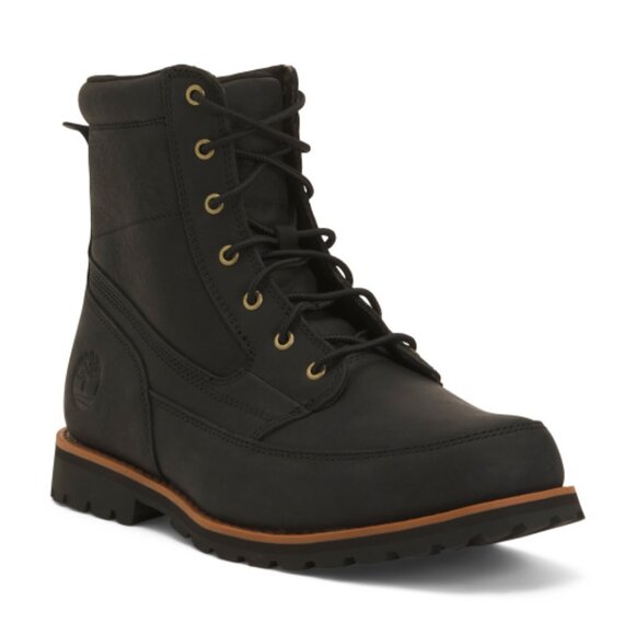 TIMBERLAND Men's Leather Attleboro Mid Lace Up Boots - Picture 1 of 2
